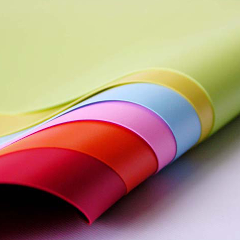 Película de PVC en relieve de color para portadas de libros